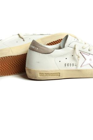 Super Star sneaker in white nappa leather GOLDEN GOOSE | GWF00101F00406511373